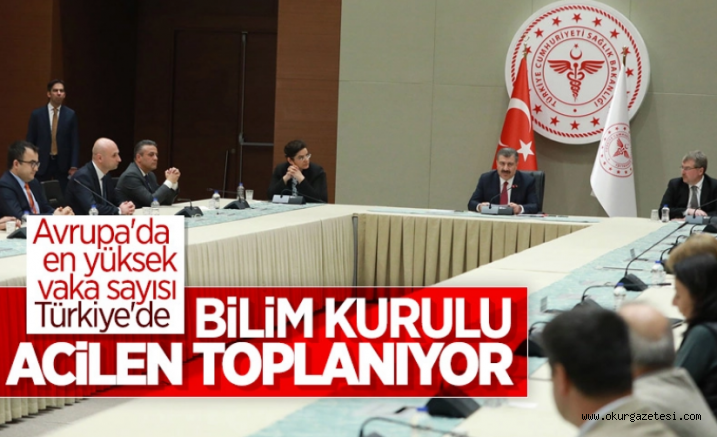Bilim Kurulu toplantısında gündem vaka artışı ve mutasyon