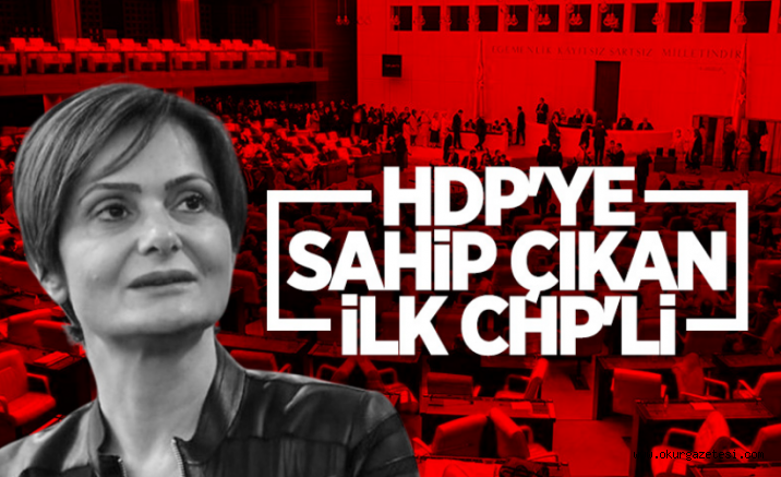 Canan Kaftancıoğlu, vekilliği düşürülen Ömer Faruk Gergerlioğlu’na sahip çıktı