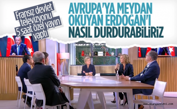 Fransız devlet televizyonunda Cumhurbaşkanı Erdoğan tartışması