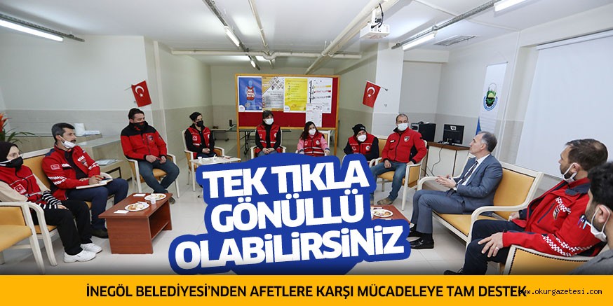 İNEGÖL BELEDİYESİ’NDEN AFETLERE KARŞI MÜCADELEYE TAM DESTEK