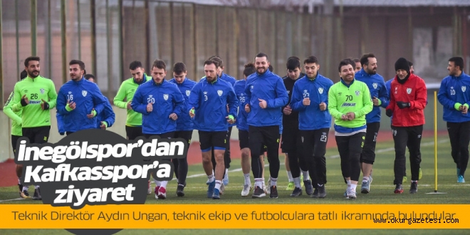 İnegölspor’dan Kafkasspor’a ziyaret