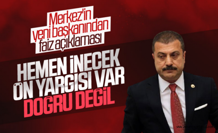 Merkez Bankası Başkanı Şahap Kavcıoğlu, faiz beklentilerini değerlendirdi