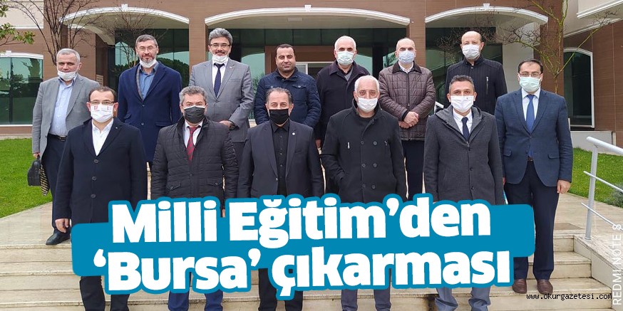 Milli Eğitim’den ‘Bursa’ çıkarması