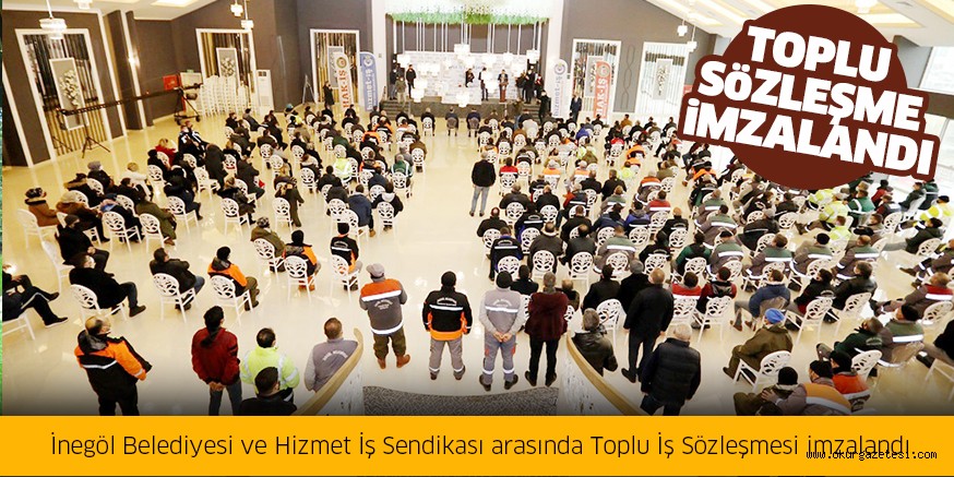 TOPLU SöZLEŞME iMZALANDI