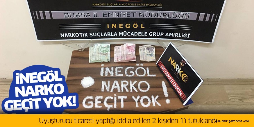 Uyuşturucu ticareti yaptığı iddia edilen 2 kişiden 1’i tutuklandı