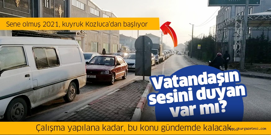 Vatandaşın sesini duyan var mı? Çalışma yapılana kadar, bu konu gündemde kalacak