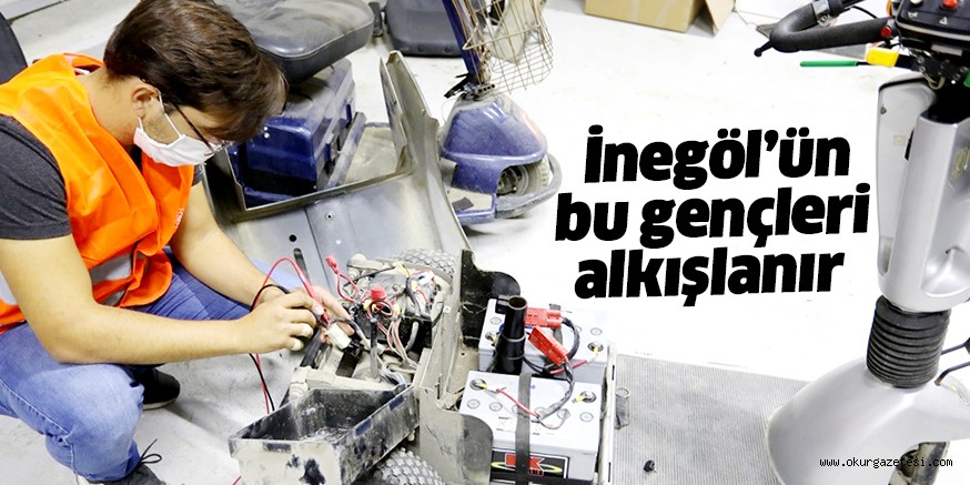 6 Ayda 65 engelli aracı tamir edildi