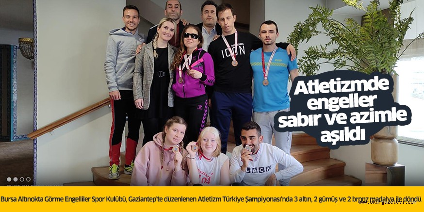 Atletizmde engeller sabır ve azimle aşıldı