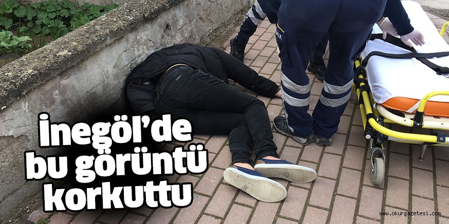 İnegöl’de panik anlar…