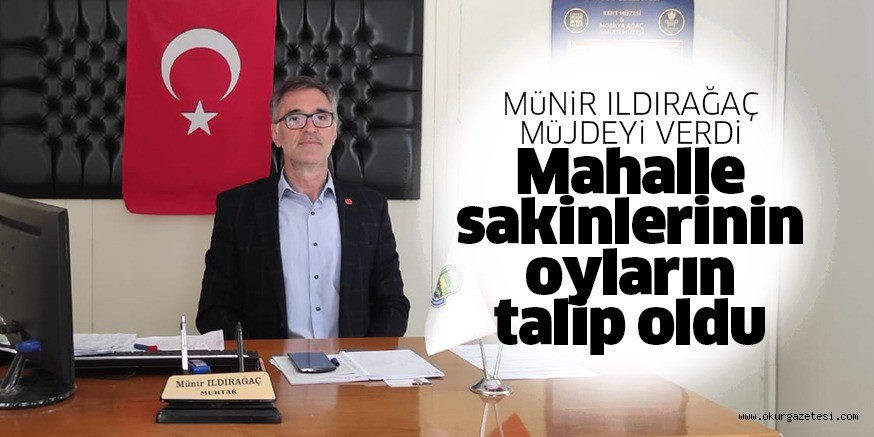 MüNiR ILDIRAĞAÇ MüJDEYi VERDi