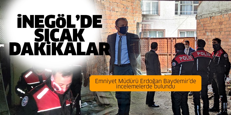 Polisler o noktayı bastı