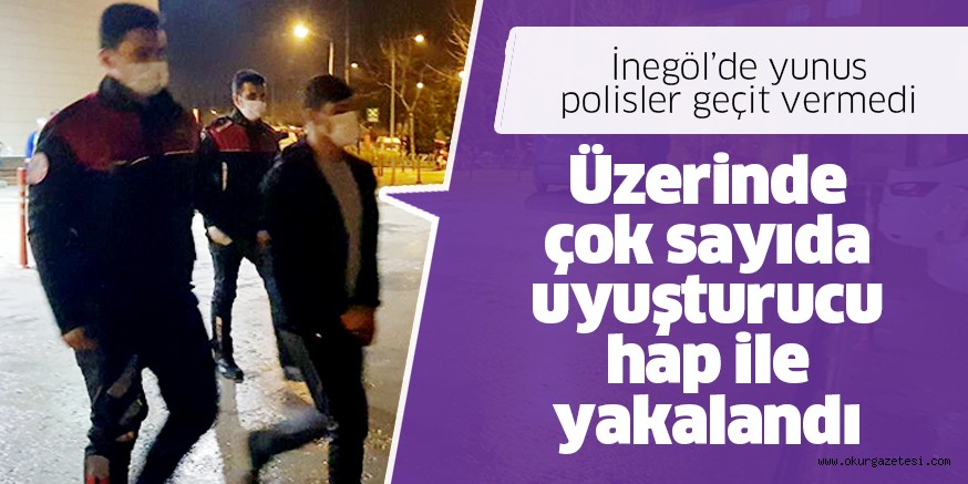 Üzerinde çok sayıda uyuşturucu madde ile yakalanan kişi gözaltına alındı