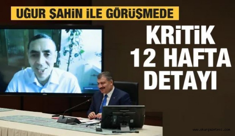 Biontech aşıları için 2. doz kararı! Bakan Koca ve Uğur Şahin görüşmesinde kritik detay