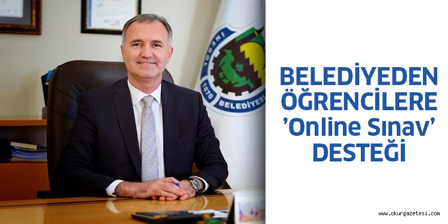 İnegöl Belediyesinden Öğrencilere Online Sınav Desteği