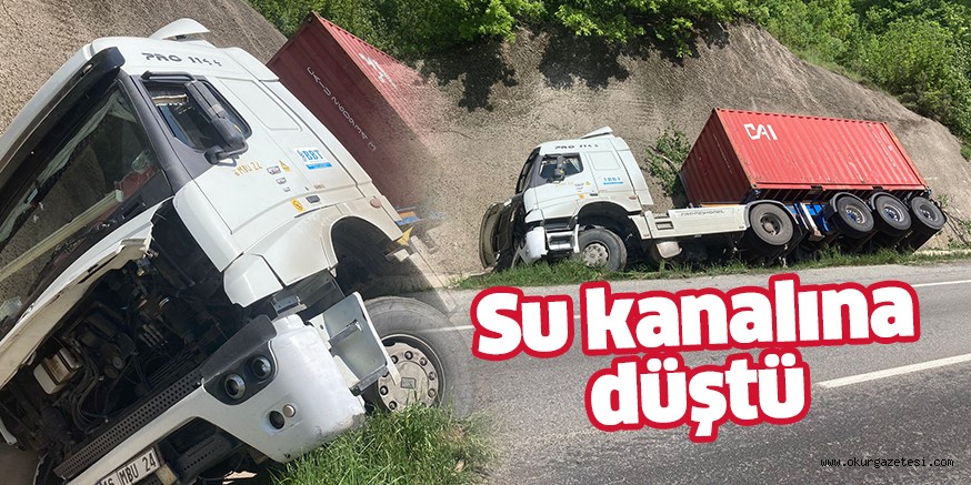 Mezitler’de kaza; 1 yaralı