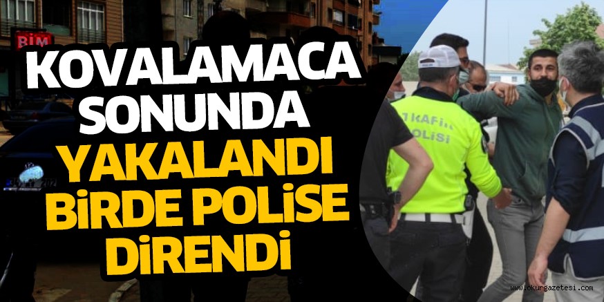 Polisin dur ihtarına uymayan motosiklet sürücüsü gözaltına alındı
