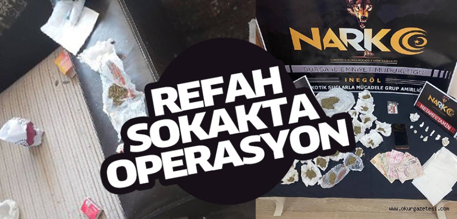 Refah Sokak’ta operasyon