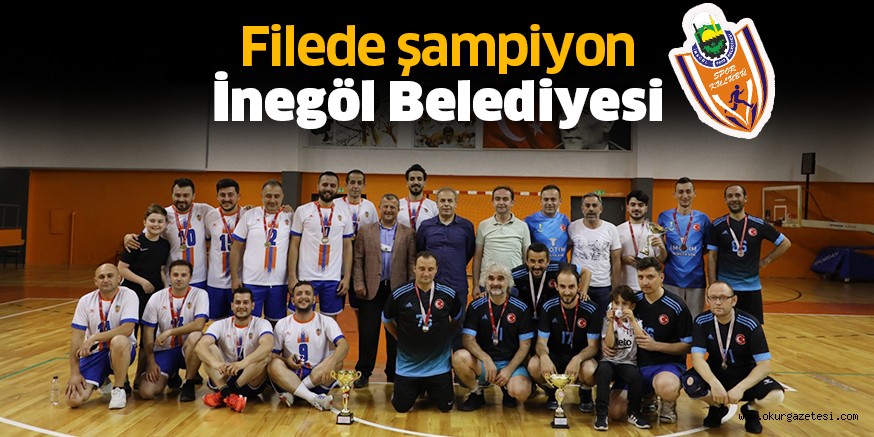 Filede şampiyon İnegöl Belediyesi