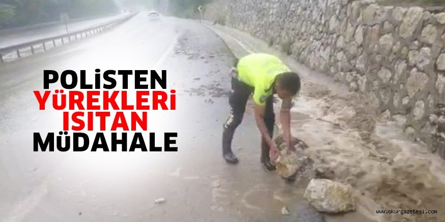 Polisten ‘yürekleri ısıtan’ müdahale