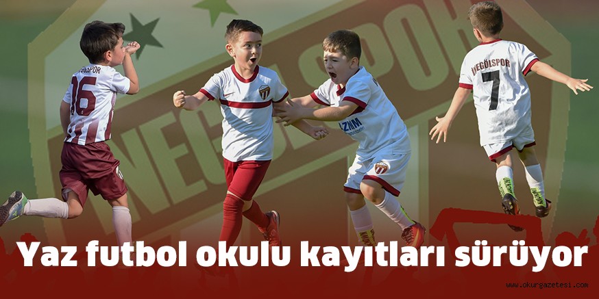Yaz futbol okulu kayıtları sürüyor