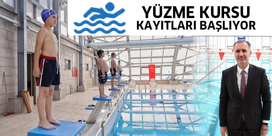 YÜZME KURSU KAYITLARI BAŞLIYOR