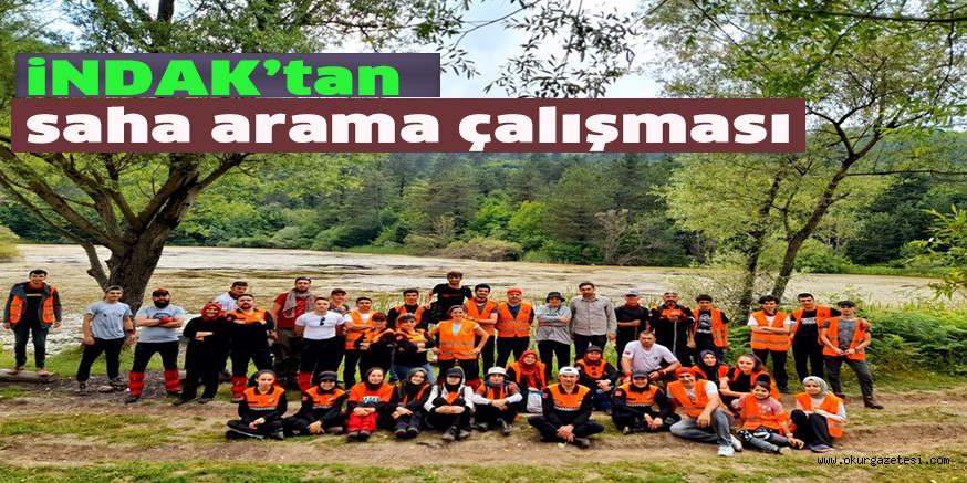iNDAK’tan saha arama çalışması