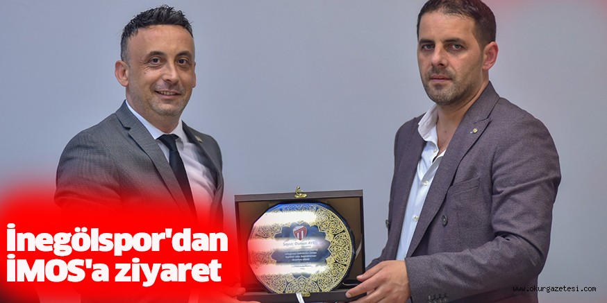 İnegölspor’dan İMOS’a ziyaret