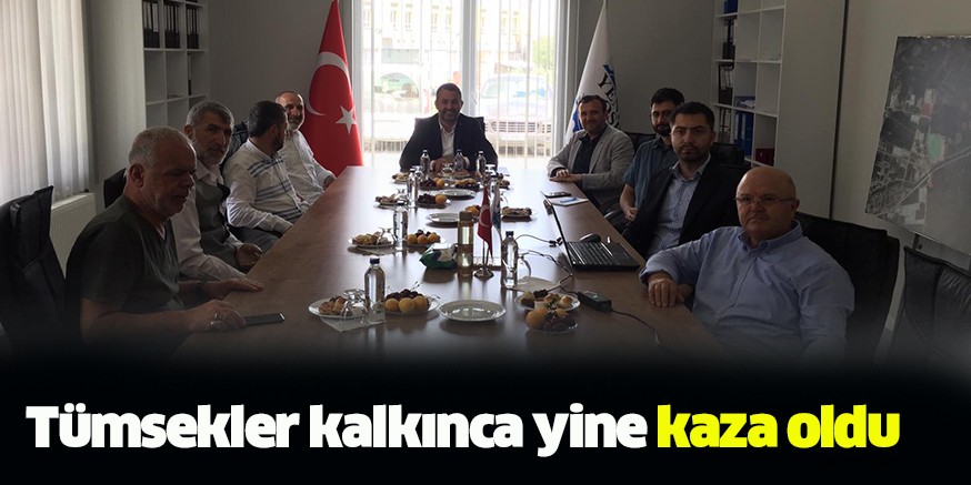 Tümsekler kalkınca yine kaza oldu