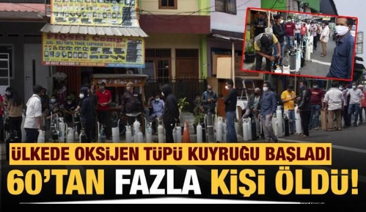 Ülkede OKSiJEN BiTTi; 60 KiŞi HAYATINI KAYBETTi