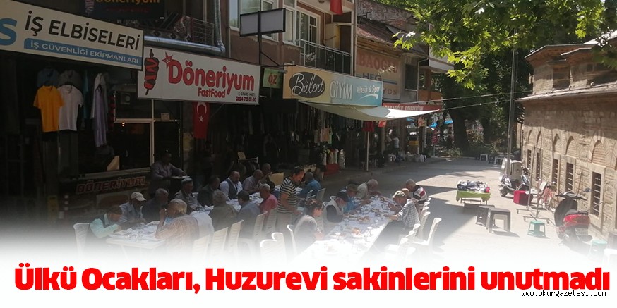 Ülkü Ocakları, Huzurevi sakinlerini unutmadı
