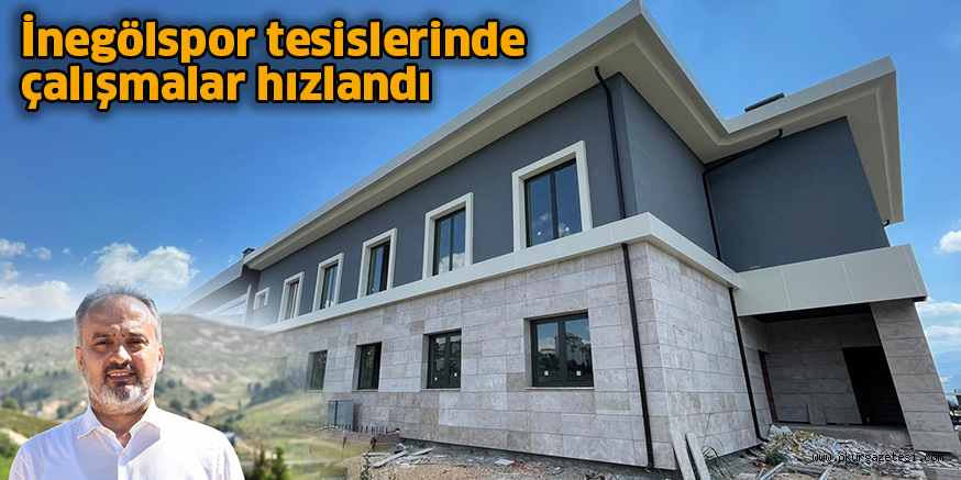 İnegölspor tesislerinde çalışmalar hızlandı