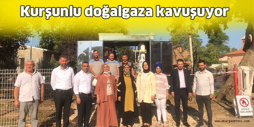 Kurşunlu doğalgaza kavuşuyor