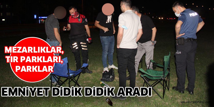 MEZARLIKLAR, TIR PARKLARI, PARKLAR EMNiYETTEN DiDiK DiDiK ARADI