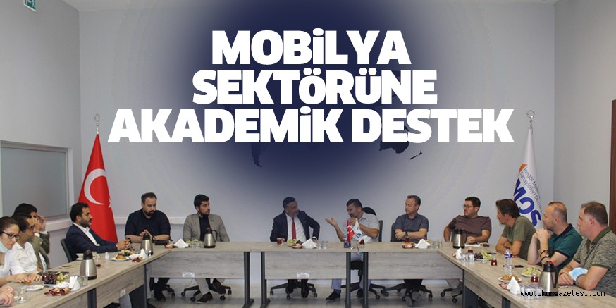 Mobilya sektörüne akademik destek