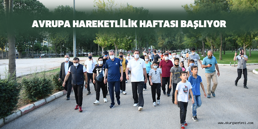 AVRUPA HAREKETLİLİK HAFTASI BAŞLIYOR
