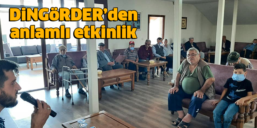 DiNGöRDER’den anlamlı etkinlik