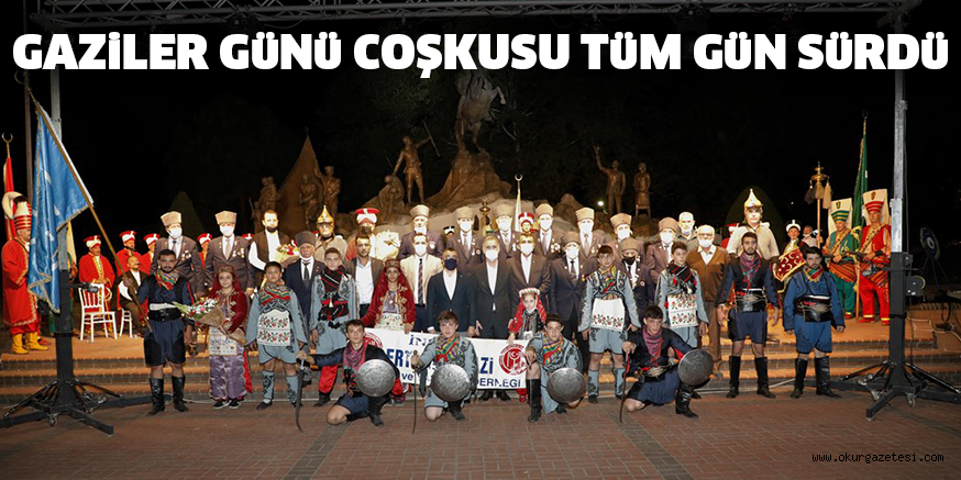 GAZiLER GüNü COŞKUSU TüM GüN SüRDü
