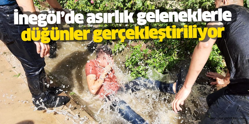 İnegöl kırsalında asırlık geleneklerle ’düğün’