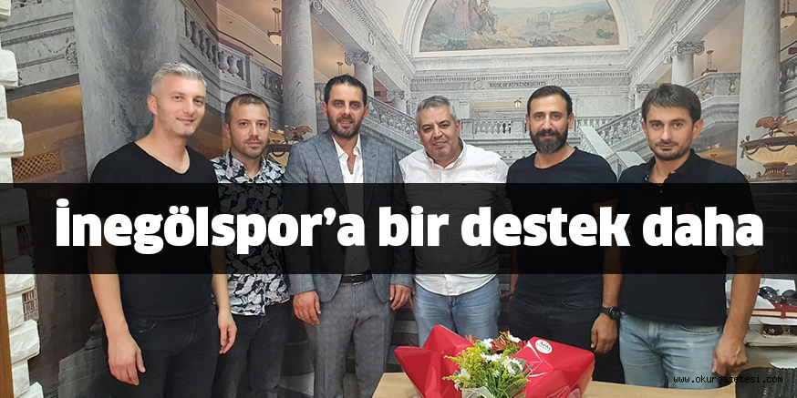 İnegölspor’a bir destek daha