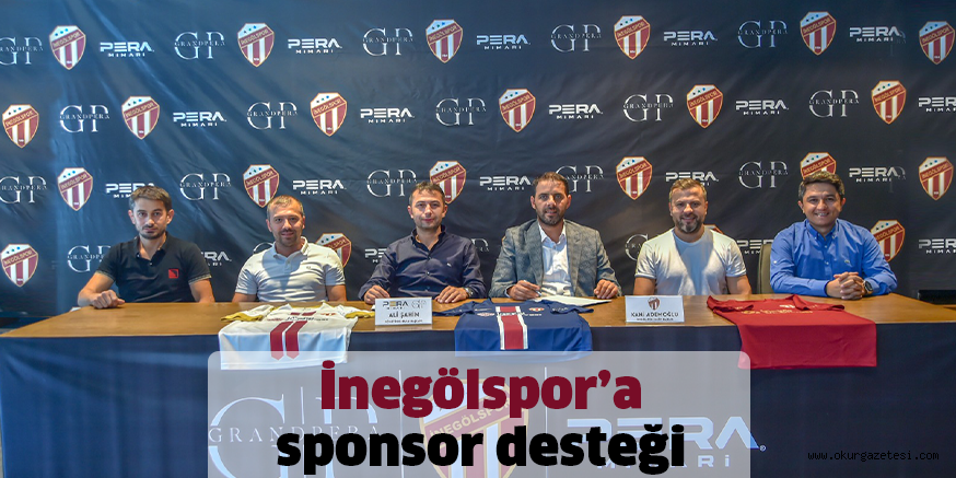 İnegölspor’a sponsor desteği