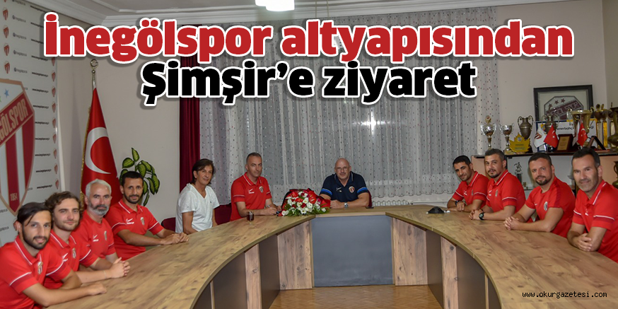 İnegölspor altyapısından Şimşir’e ziyaret