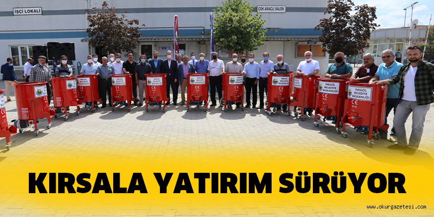 KIRSALA YATIRIM SüRüYOR