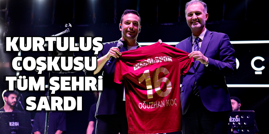 KURTULUŞ COŞKUSU TÜM ŞEHRİ SARDI