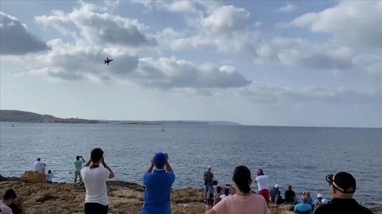 SOLOTÜRK, Malta Uluslararası Hava Şovu’nda gösteri sundu