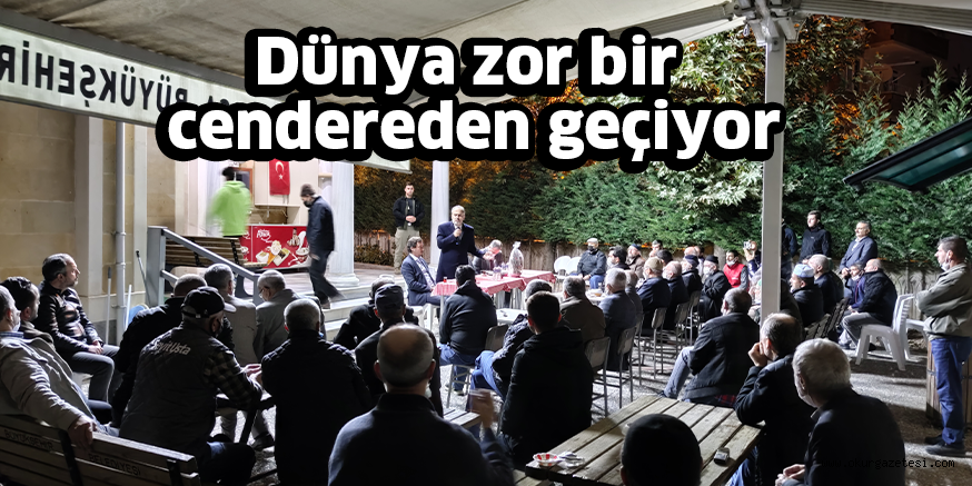 Dünya zor bir cendereden geçiyor