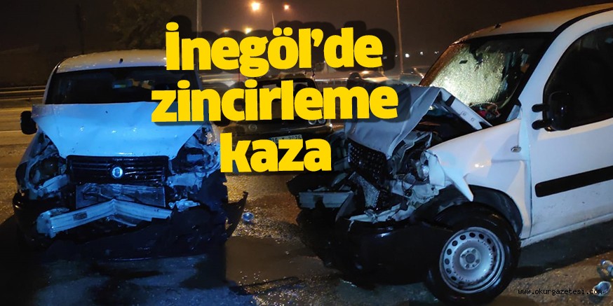 Zincirleme kazada 4 kişi yaralandı