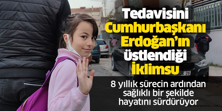 8 yıllık sürecin ardından sağlıklı bir şekilde hayatını sürdürüyor
