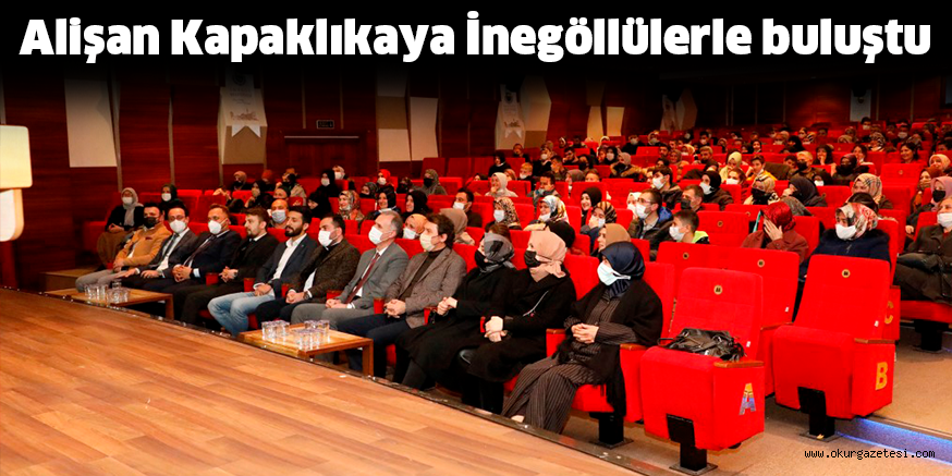 Alişan Kapaklıkaya İnegöllülerle buluştu