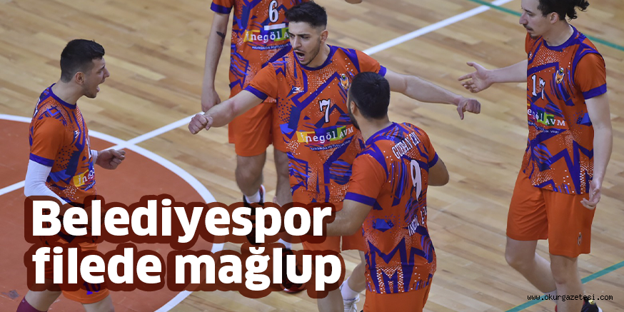 Belediyespor filede mağlup