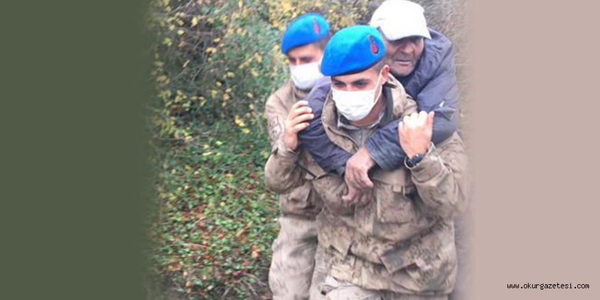 Bursa’da ormanlık alanda kaybolan yaşlı adam 14 saat sonra bulundu